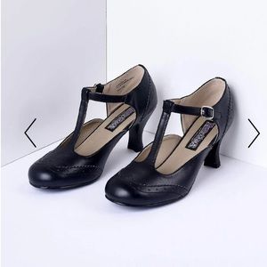 Black T Strap Mary Jane Heels. Women’s size 9.